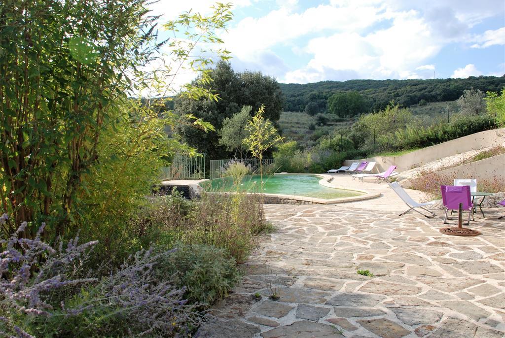 Les Jardins Du Mas Evesque Bed and Breakfast Rousson  Esterno foto